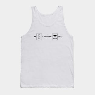 Funny Apple Memes _doctor funny Phd quotes Tank Top